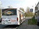 Rekonstrukce nehody autobusu na pražském Zličíně