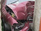 Fiat Marea po nehod v ernilov (26. dubna 2011) 
