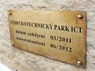 Na zahájení stavby vdeckotechnického parku zlínské univerzity pijela Sonja...
