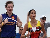 Teri Hatcherov na triatlonu v Malibu