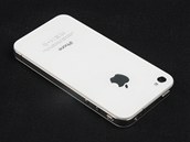 bílý Apple iPhone 4