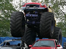 Monster truck show v st nad Labem.