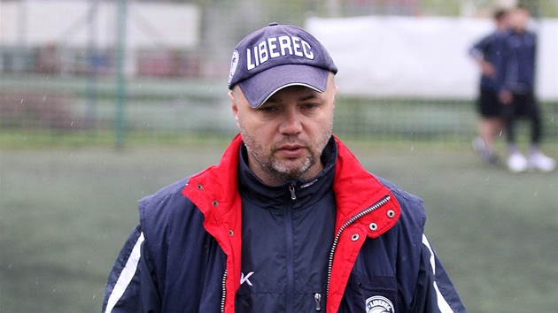 Liberecký trenér Jií Kalous.