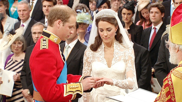 Královská svatba Kate Middletonové a prince Williama ve Westminsterském...