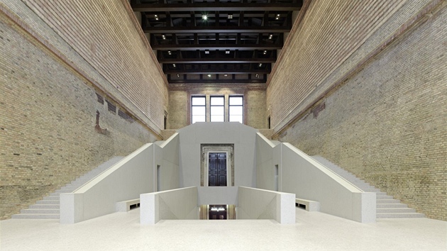 Nové muzeum v Berlín� - interiér