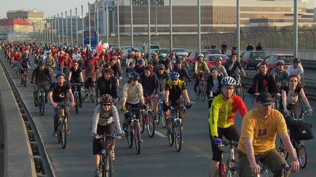 Velká jarní cyklojízda Prahou