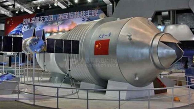 Model lodi Tchien-kung na čínské letecké show