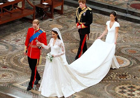 Krlovsk svatba Kate Middletonov a prince Williama.(29. dubna 2011)