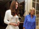 Vévodkyn z Cambridge Catherine a manelka prince Charlese Camilla
