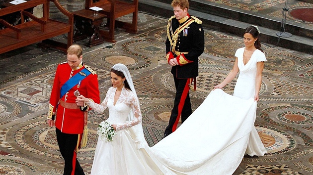 Královská svatba Kate Middletonové a prince Williama.(29. dubna 2011)