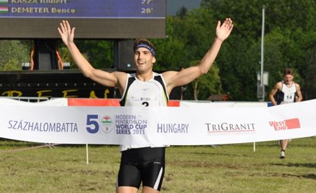 David Svoboda vítzí v závodu SP v Budapeti