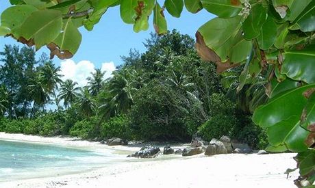 Romantick pl na ostrov Mahe, Seychely 