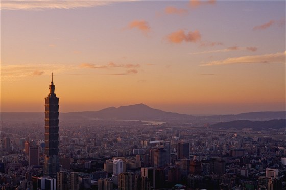 Tchajwanské metropoli vévodí mrakodrap Tchaj-pej 101