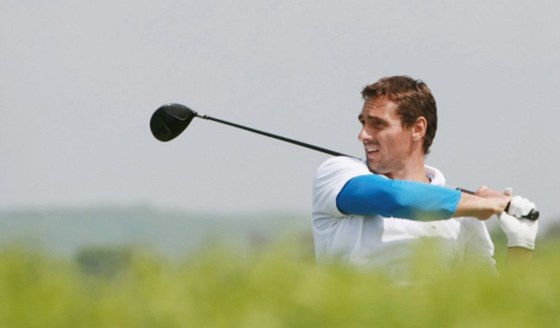 Roman ebrle, vítz turnaje Czech mid-amateur tour v Mladé Boleslavi.