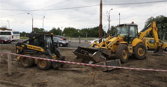 ást ulice Palackého v Perov uzave oprava plynovodu. (Ilustraní snímek)