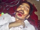 Fotografie jednoho ze zastelených mu v sídle Usámy bin Ládina v pakistánském Abbottábádu.