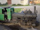 Parní lokomotiva Krauss-Linz, která v Mladjov slouí od roku 1920.