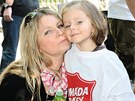 Eva Muková s dcerou - Praský maraton