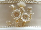 Detail osmipatrového svatebního dortu