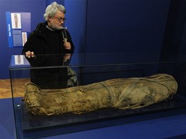 Z vstavy Egyptsk mumie v praskm Nprstkov muzeu