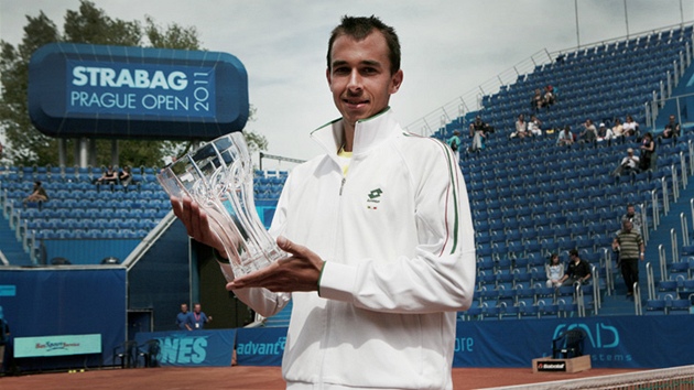 Luká Rosol - vítz challengeru Strabag Prague Open 2011