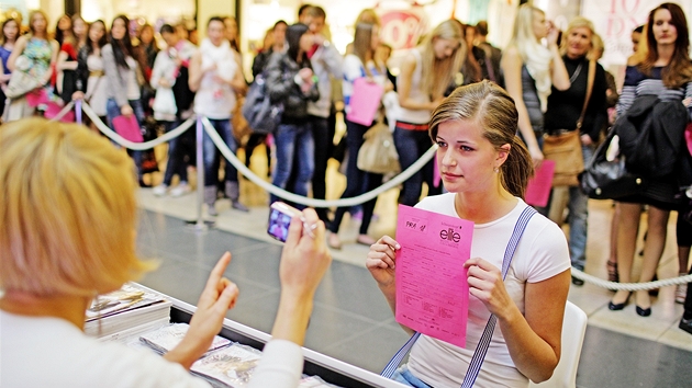 Elite Model Look 2011 - casting Praha