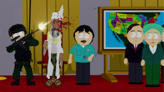 Americký seriál South Park zobrazil zabití Usáma bin Ládina, shodou náhod též kulkou do hlavy