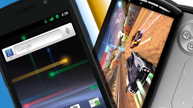 Google Nexus S a Sony Ericsson Xperia Play
