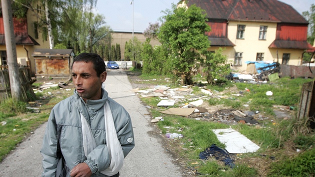 Ghetto Vagónka na okraji Karviné.