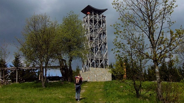 Rozhledna na Velkém Lopeníku