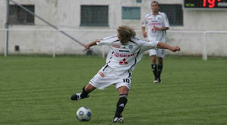 Rudolf Otepka v dresu Olomouce.