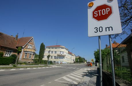 Nebezpenou kiovatku u polikliniky v Blatné na Strakonicku eká pestavba.