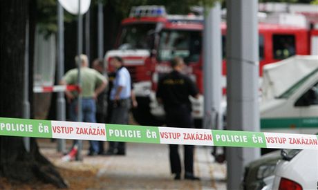 Policejní specialisté prohledali ústavy pro postiené na Strakonicku, bombu v nich vak nenali. Ilustraní foto