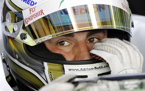 Adrian Sutil ped Velkou cenou Malajsie F1