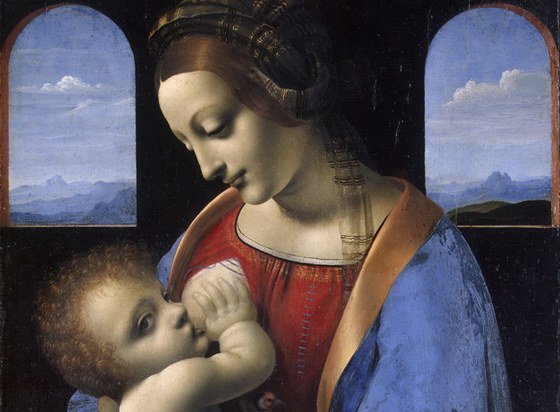 Leonardo da Vinci: Madona s dítětem