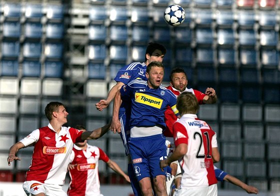 Olomouc v semifinále Ondráovka Cupu vyadila Slavii