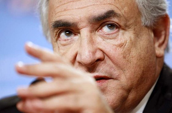 Šéf Mezinárodního měnového fondu Dominique Strauss-Kahn.