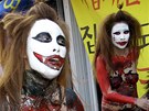 Demonstrace jihokorejských prostitutek v soulu (17. kvtna 2011)