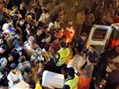 Stovky lidí ze panlské Lorcy strávily noc mimo své domovy. (12. kvtna 2011)