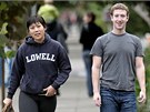 Mark Zuckerberg s přítelkyní Priscillou Chanovou