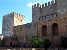 Pevnost Alcázaba v Alhambe