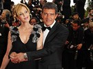 Cannes 2011 - Melanie Griffithová a Antonio Banderas na zahájení