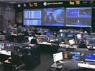 Vesmírné stedisko 15 minut po startu raketoplánu Endeavour