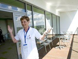 Nov pavilon onkologie plzesk Fakultn nemocnice