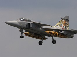 Letoun Jas-39 Gripen elitn tyg letky