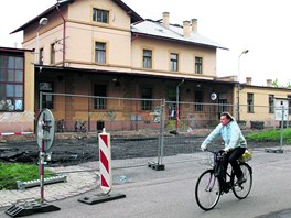 Rekonstrukce prostoru ped ndram v Tniti nad Orlic