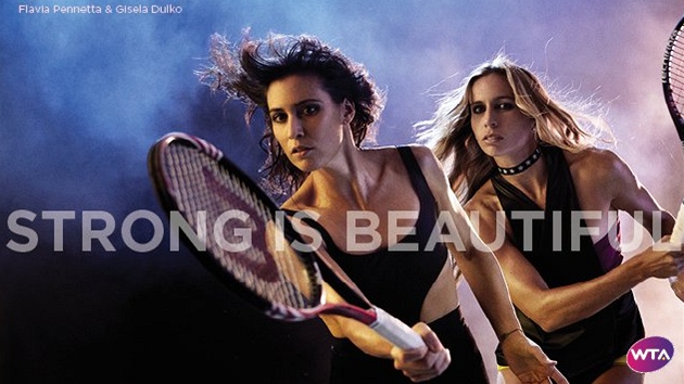 Dominika Cibulková v nové reklamní kampani Strong is beautiful