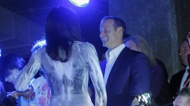 Naomi Campbellovou sledoval na pehlídce i její snoubenec Vladislav Doronin