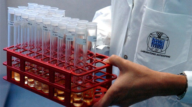 antidopingová laborato�, ilustra�ní foto