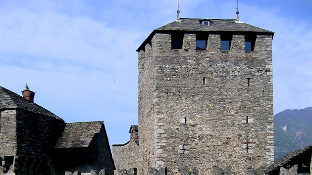 Bellinzona, hrad Montebello